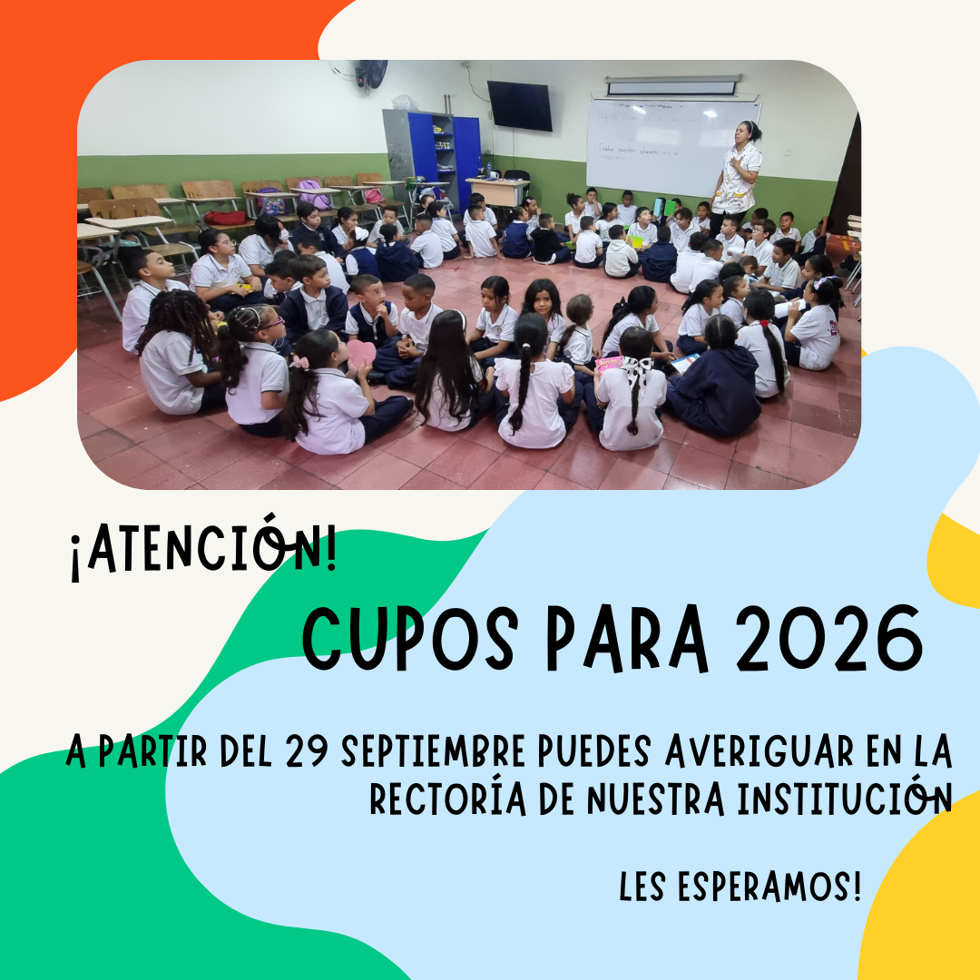 CUPOS ESCOLARES 2026